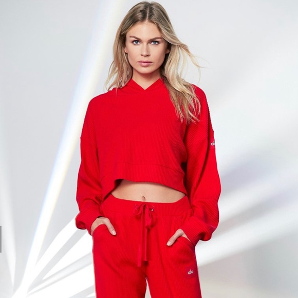 alo red sweatshirt